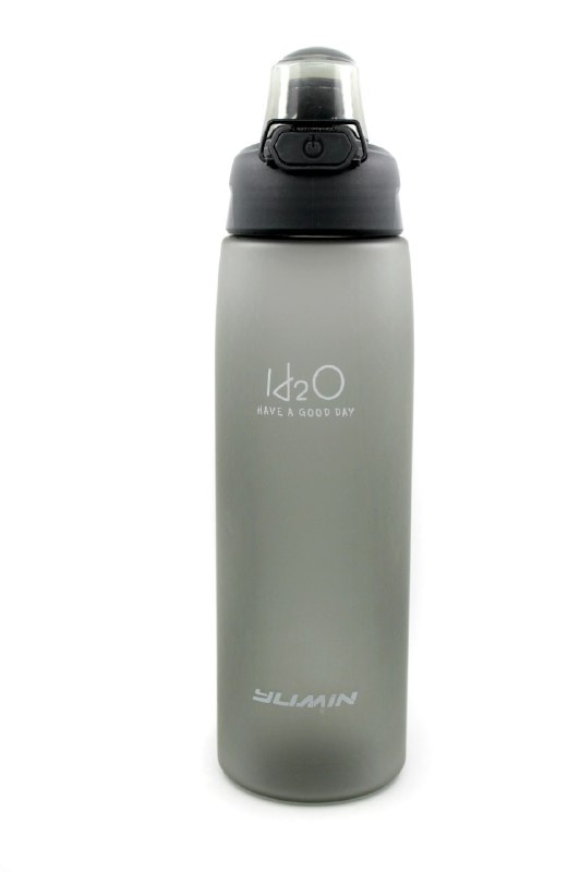 Бутылка для воды H2O 700 мл Черная (200766)