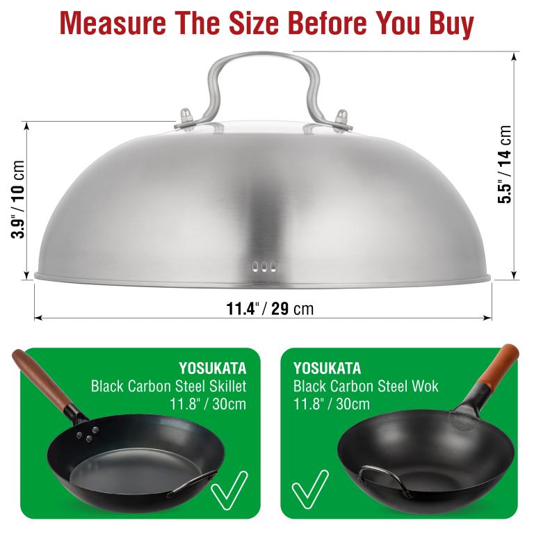 Крышка для Вок (Wok) Yosukata 29 см