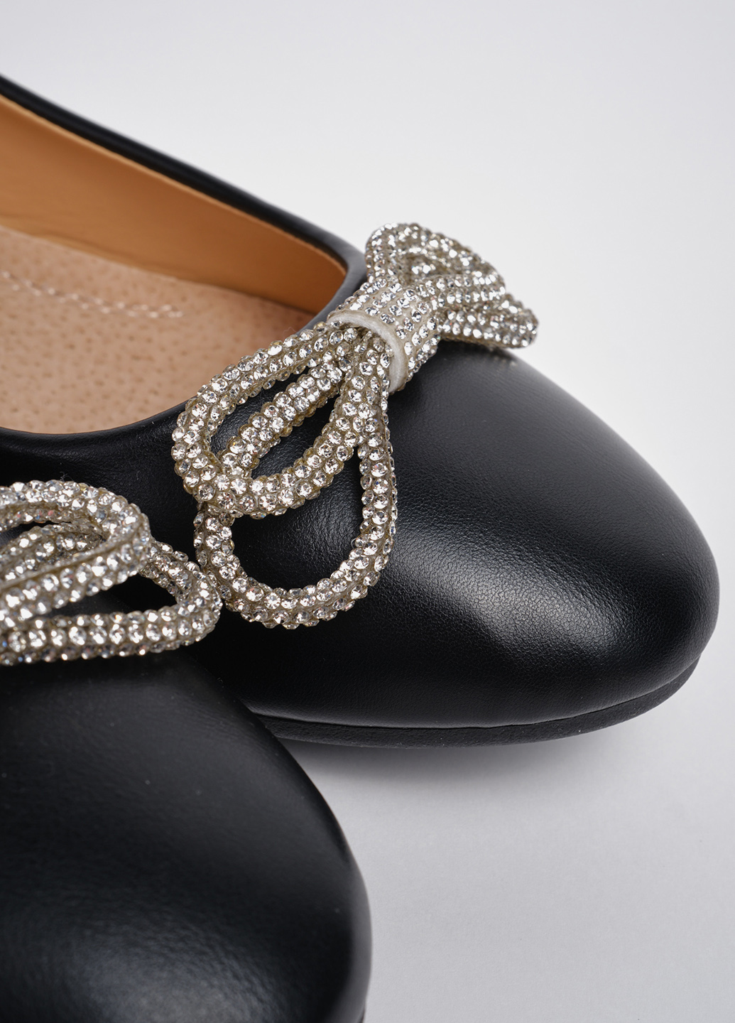 Балетки женские 343508 р.39 (23,5) Fashion Черный