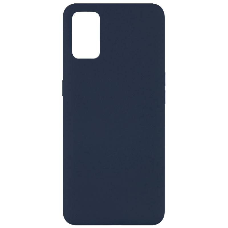 Чохол Silicone Cover Full without Logo (A) для Oppo A72 (Синій / Midnight blue) 1081161