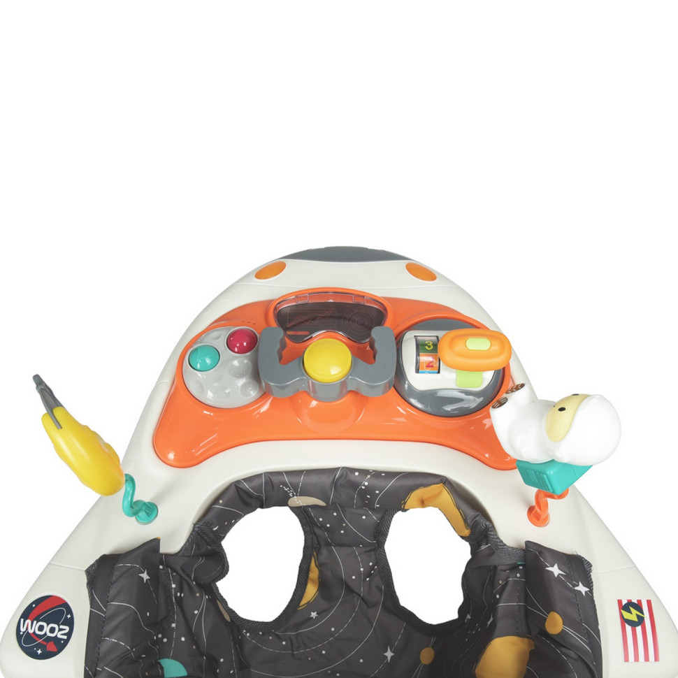 Ходунки детские El Camino 1089 Space с погремушками 63 x 59 x 59 см