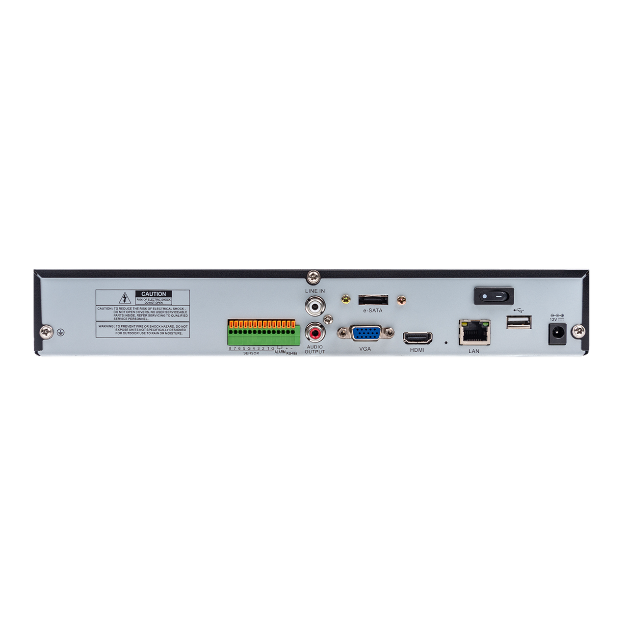 IP видеорегистратор 16-канальный 12MP NVR GreenVision GV-N-I017/16 (A)