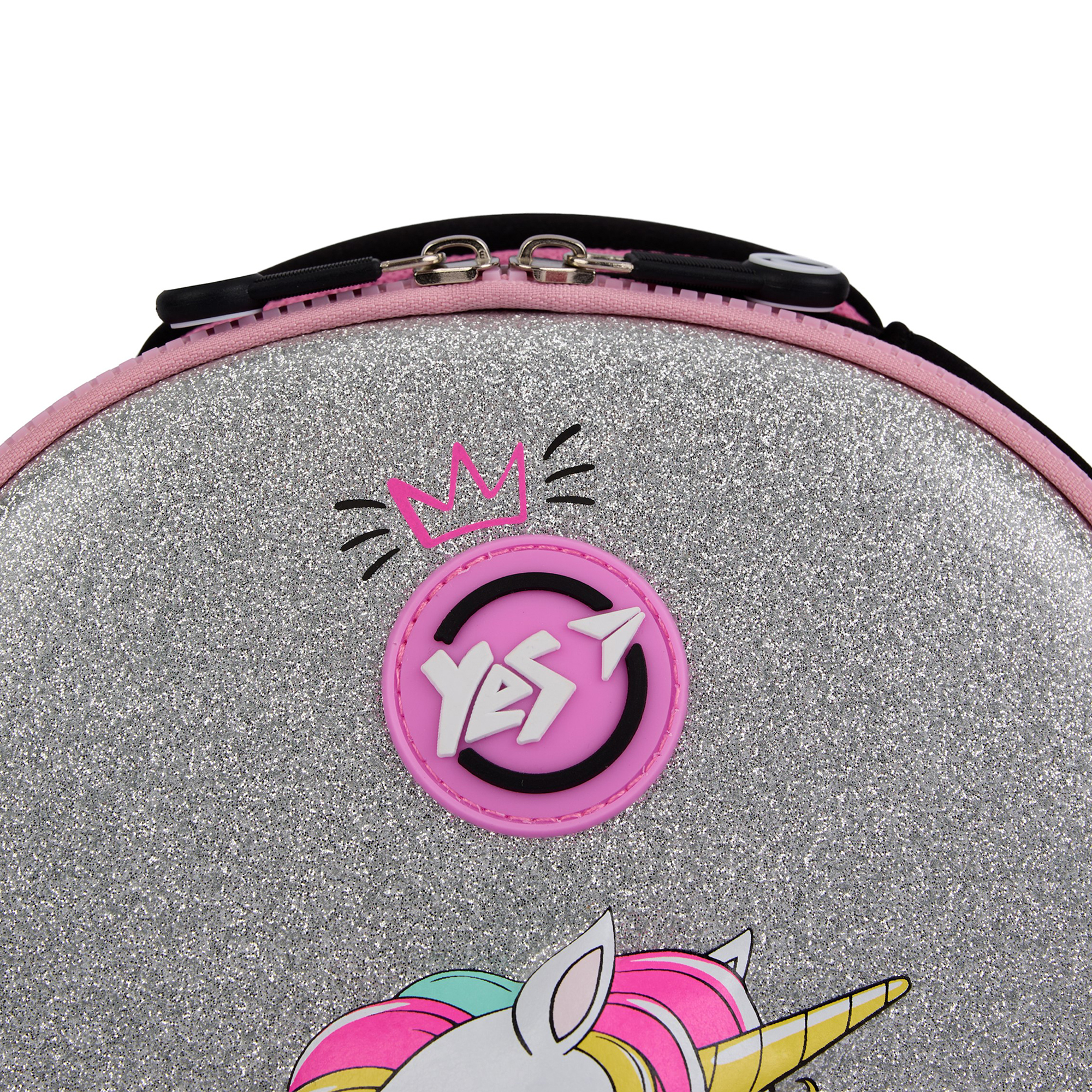 Рюкзак детский YES K-33 Unicorn Princess 25х20х9 см Разноцветный (550016)