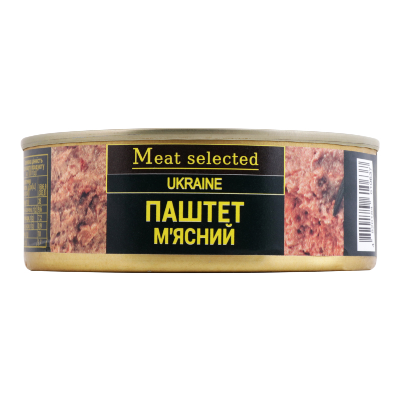 Паштет Meat selected М`ясний з/б 240г (POB-MIAS240)
