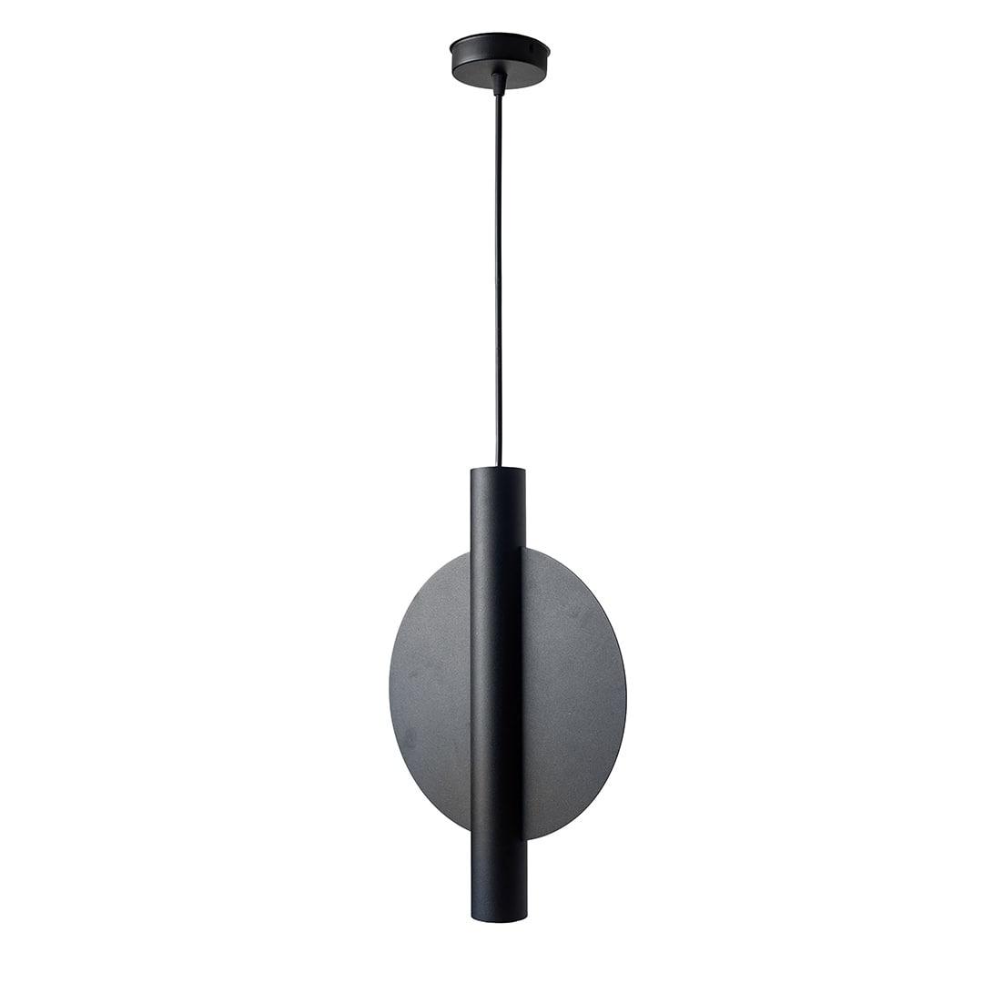 Светильник подвесной в стиле лофт MSK Electric Disk под лампу Е14 NL 2650 BK