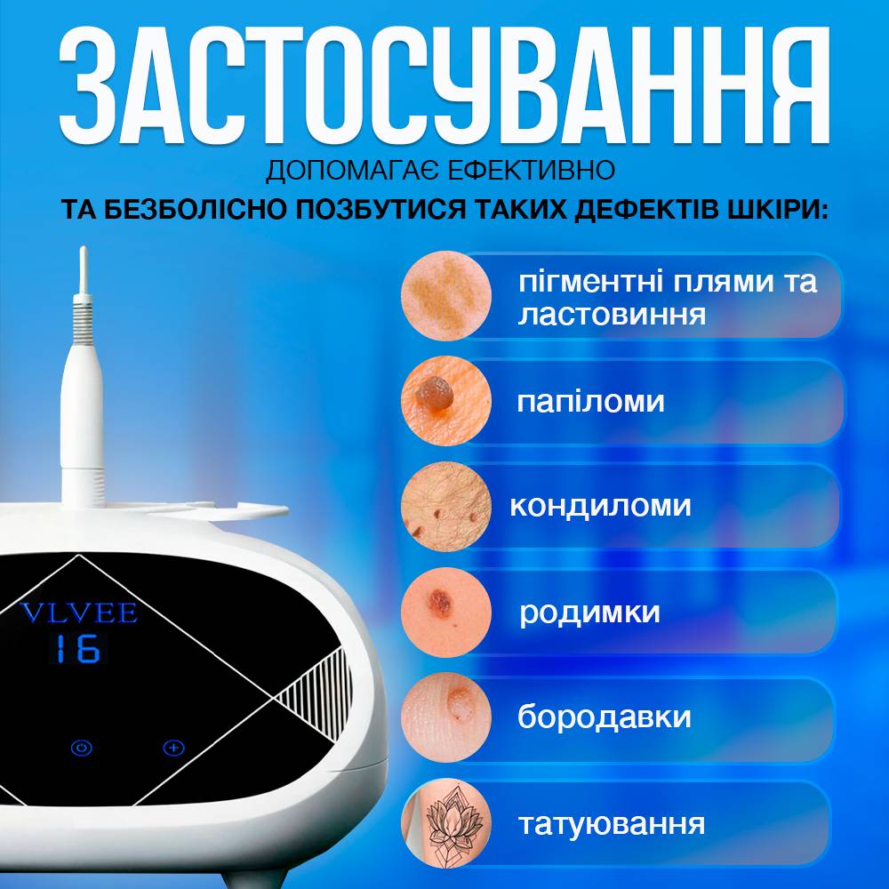 Электрокоагулятор плазменный VLVEE Белый (VLV-5163)