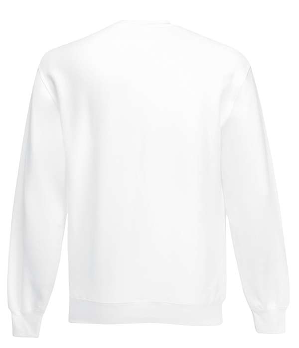 Пуловер Fruit of the loom Classic set-in sweat L Белый (62-202-0)