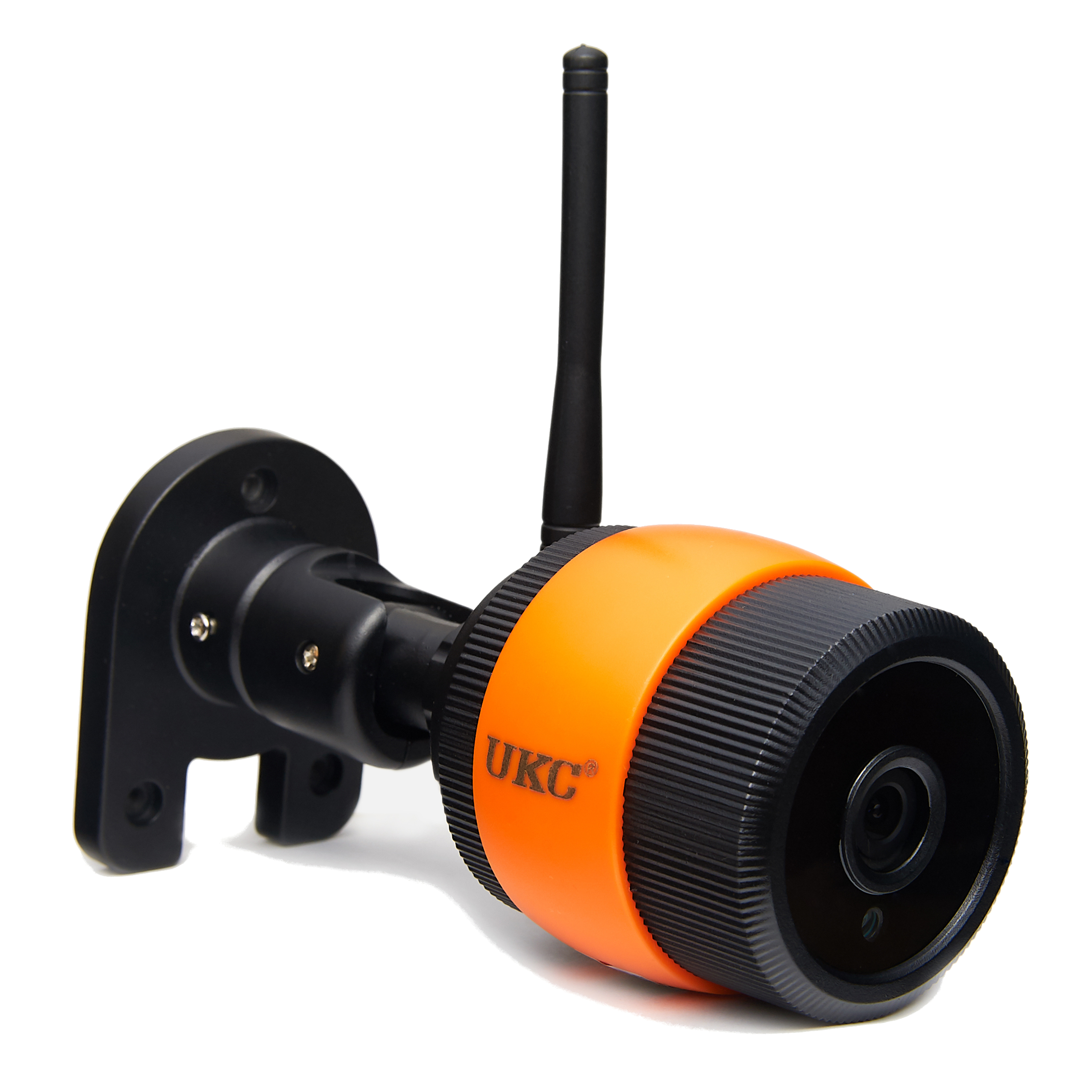 Вулична камера відеоспостереження IPcam NP2 Чорна з помаранчевим (8-NP2)