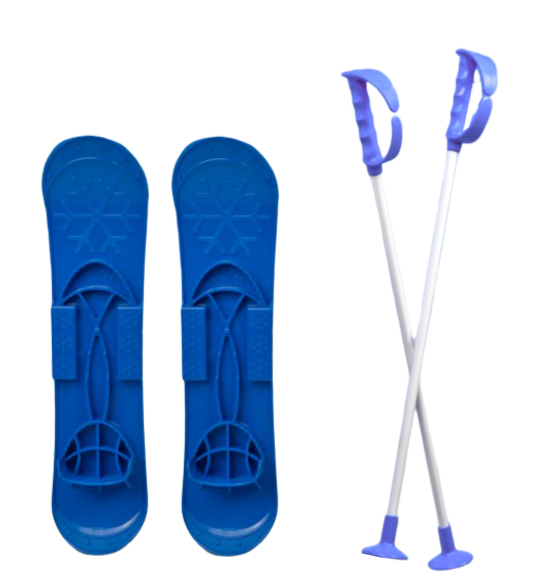 Дитячі лижі SKI BIG FOOT сині MARMAT (6586)