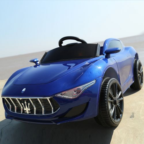 Дитячий електромобіль Maserati FT 8808 Синій (OL00228)