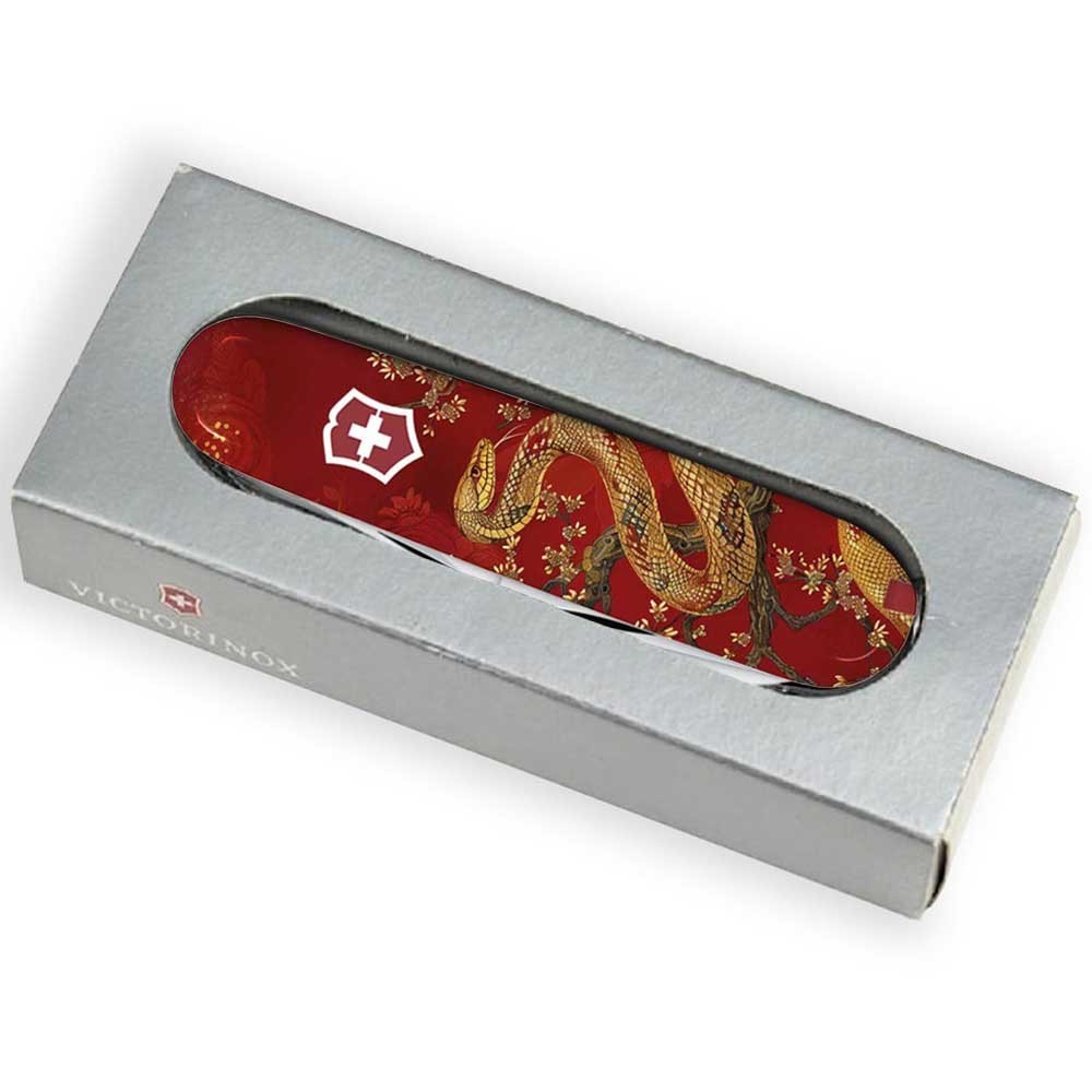 Складной нож Victorinox Spartan Zodiac Золотая змея 9.1 см Разноцветный (1.3603_Z4200pk)
