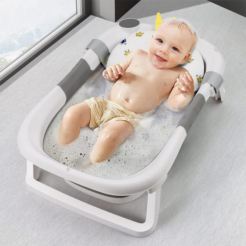 Матрасик в ванночку с креплениями Bestbaby 340 44х30 см White Crown 13240-85696