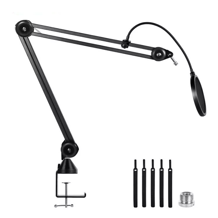 Стойка для микрофона Manchez M-30 Black с креплением на стол Black