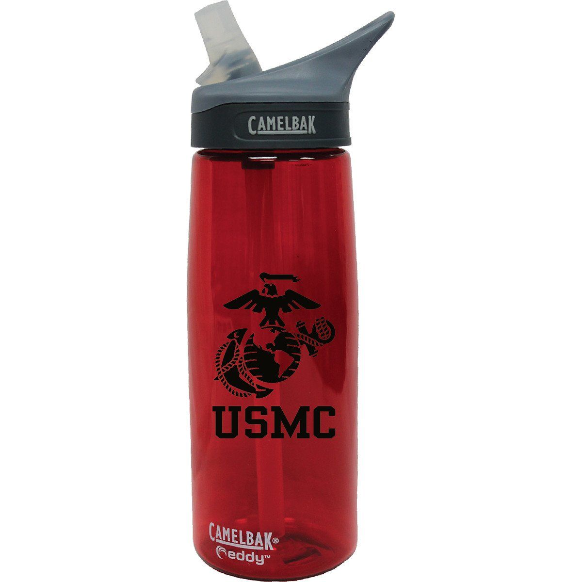 Пляшка для води Camelbak Eddy 7.62 USMC CHILI RED (E325-0536B)