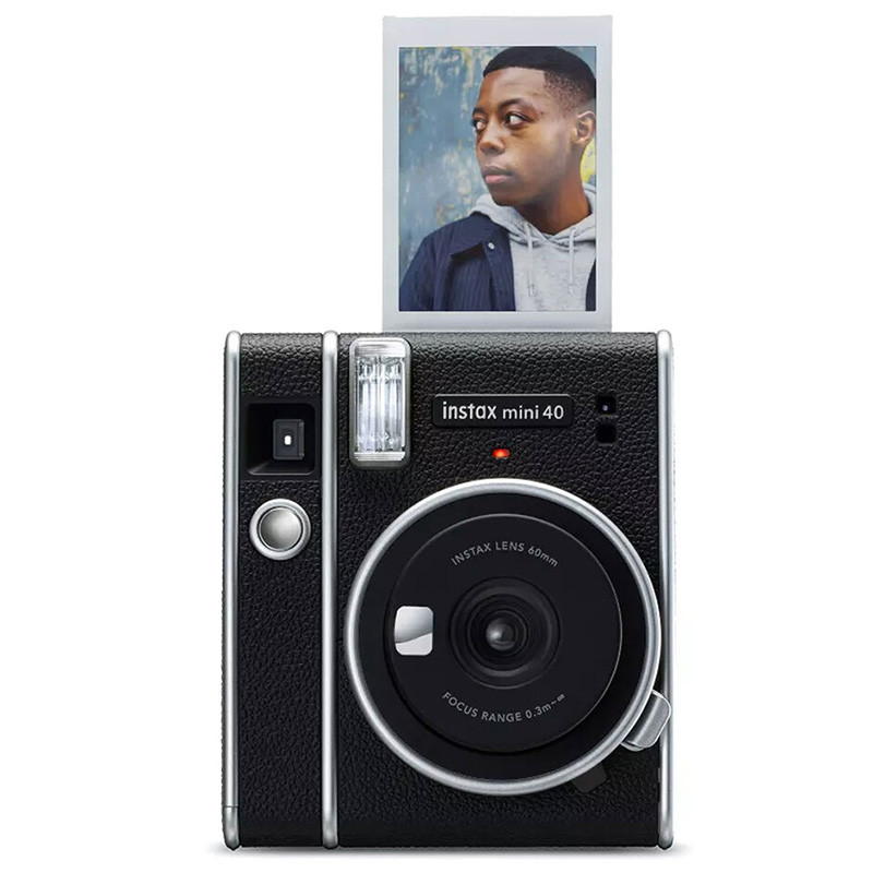 Подарочный набор Фотоаппарат Fujifilm Instax Mini 40/Фотобумага 20 шт/Чехол/Фотоальбом на 108 фото Коричневый