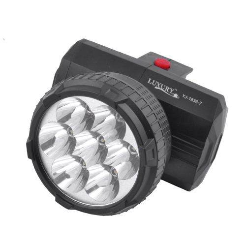 Ліхтар налобний 01836 7LED (030-SAN026)