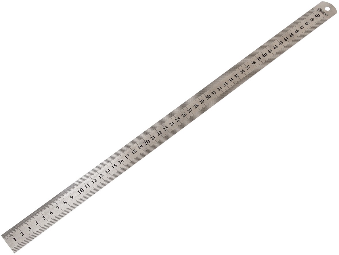 Линейка металлическая Polax 50 см (38-011)