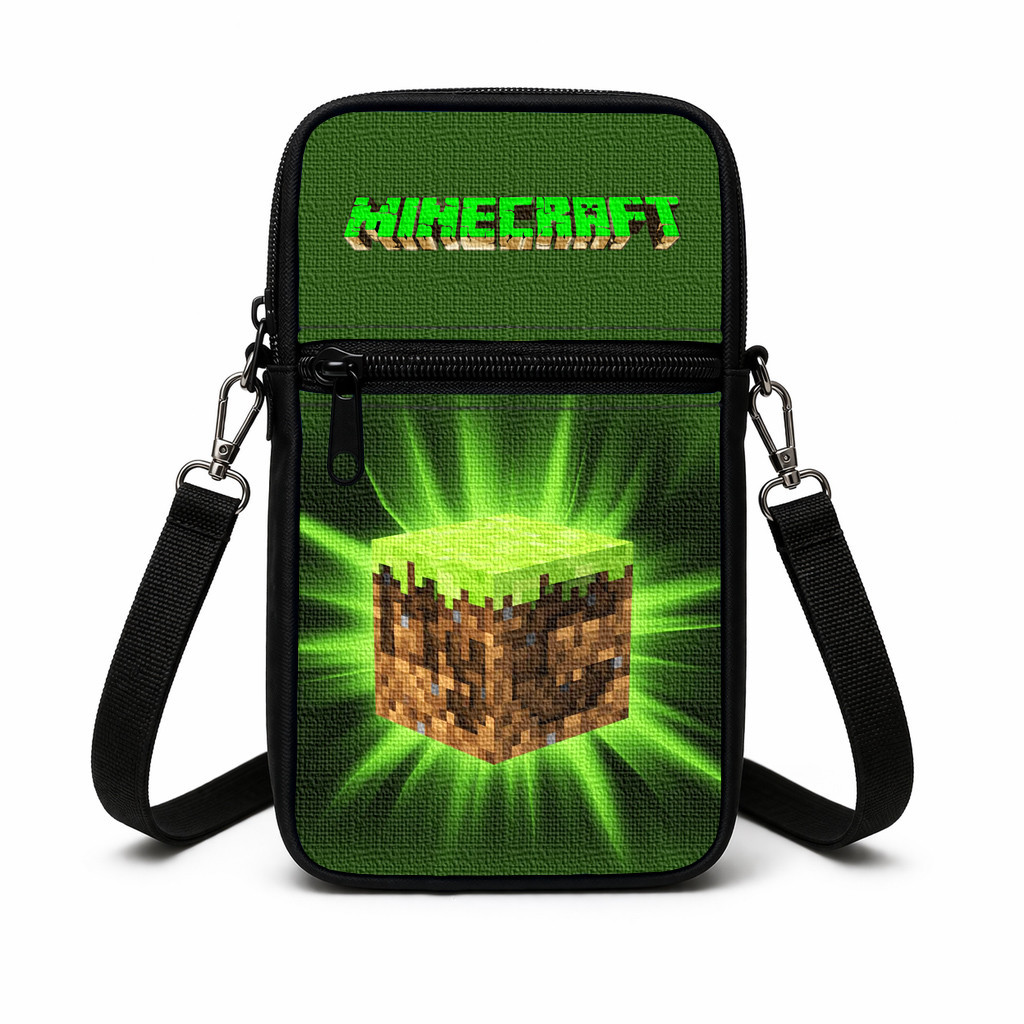 Дитяча сумка через плече Minecraft, 19×10×5 см, оксфорд 600D