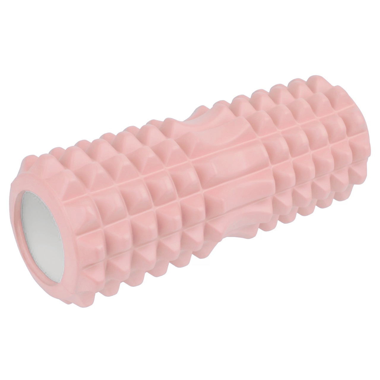 Масажний ролик роллер U-powex EVA foam roller 33x14 см Type 2 Pink