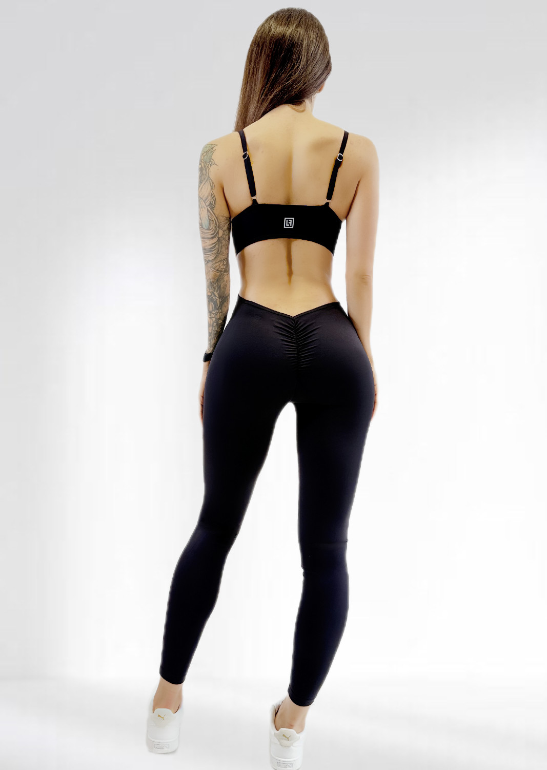 Спортивный комбинезон женский LILAFIT Черный S (LFJ000040)