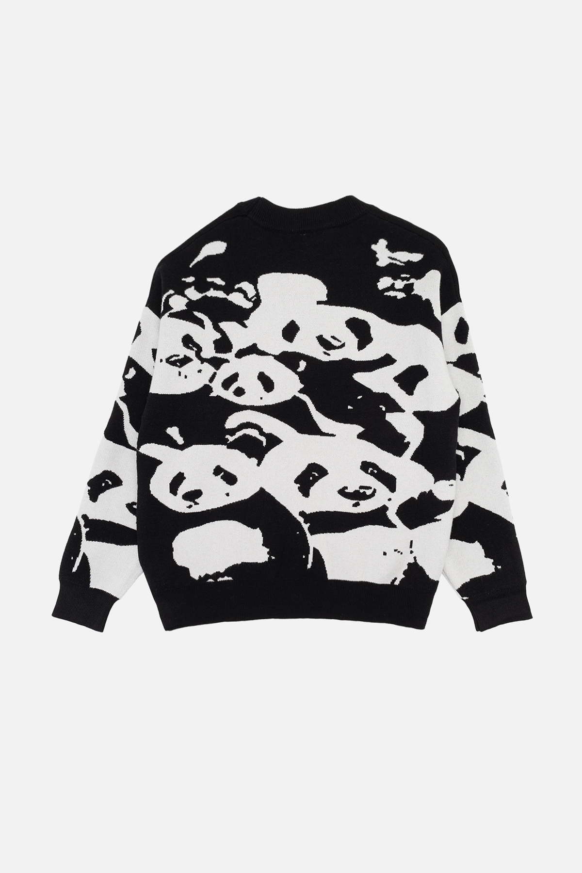 Джемпер для мальчика Lizi Kids 134 см Черно-белый ЦБ-00258731 (SKT001017593)