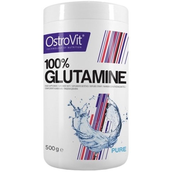Глютамин для спорта OstroVit Glutamine 500 g /100 servings/ Pure