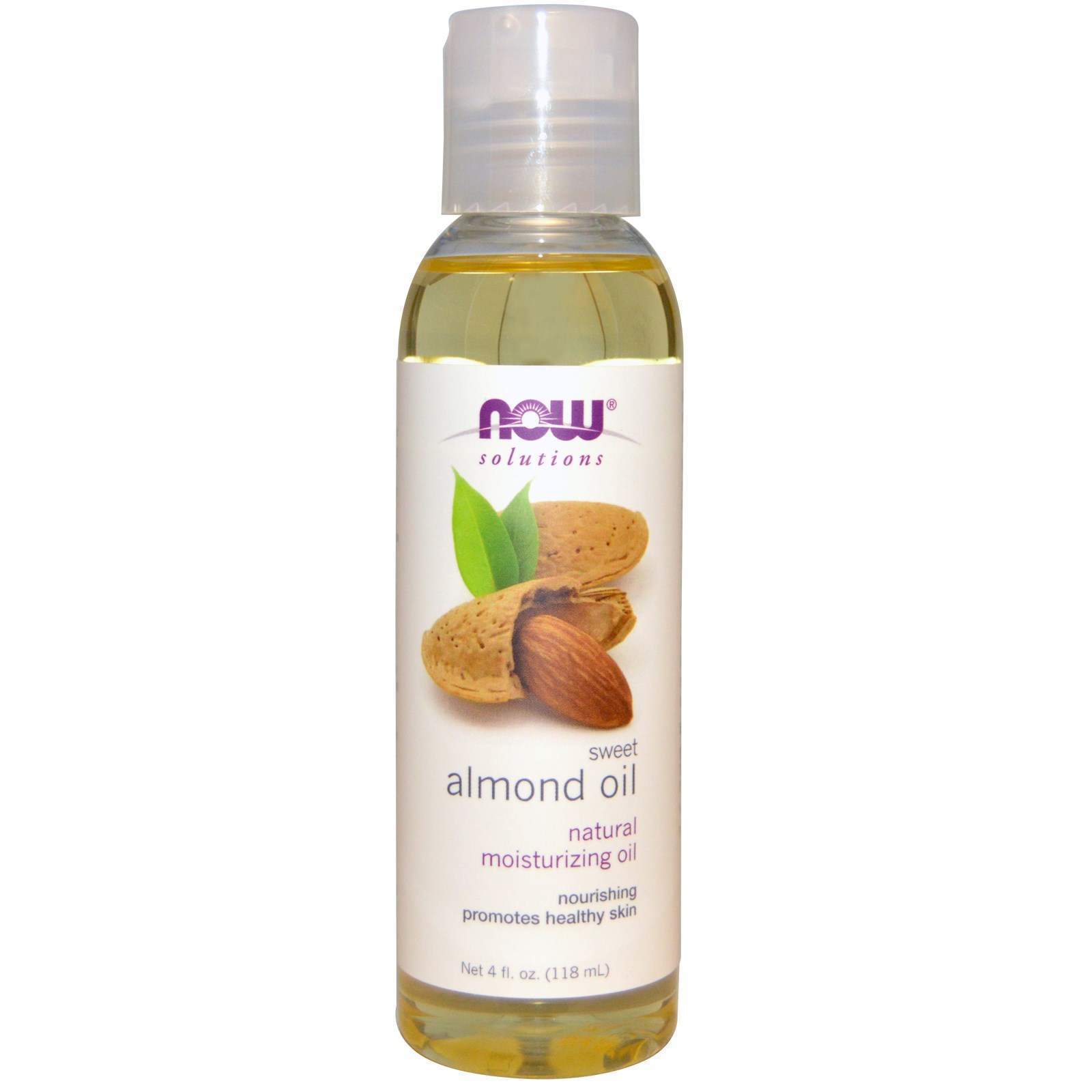 Масло сладкого миндаля Sweet Almond Oil Now Foods Solutions 118 мл