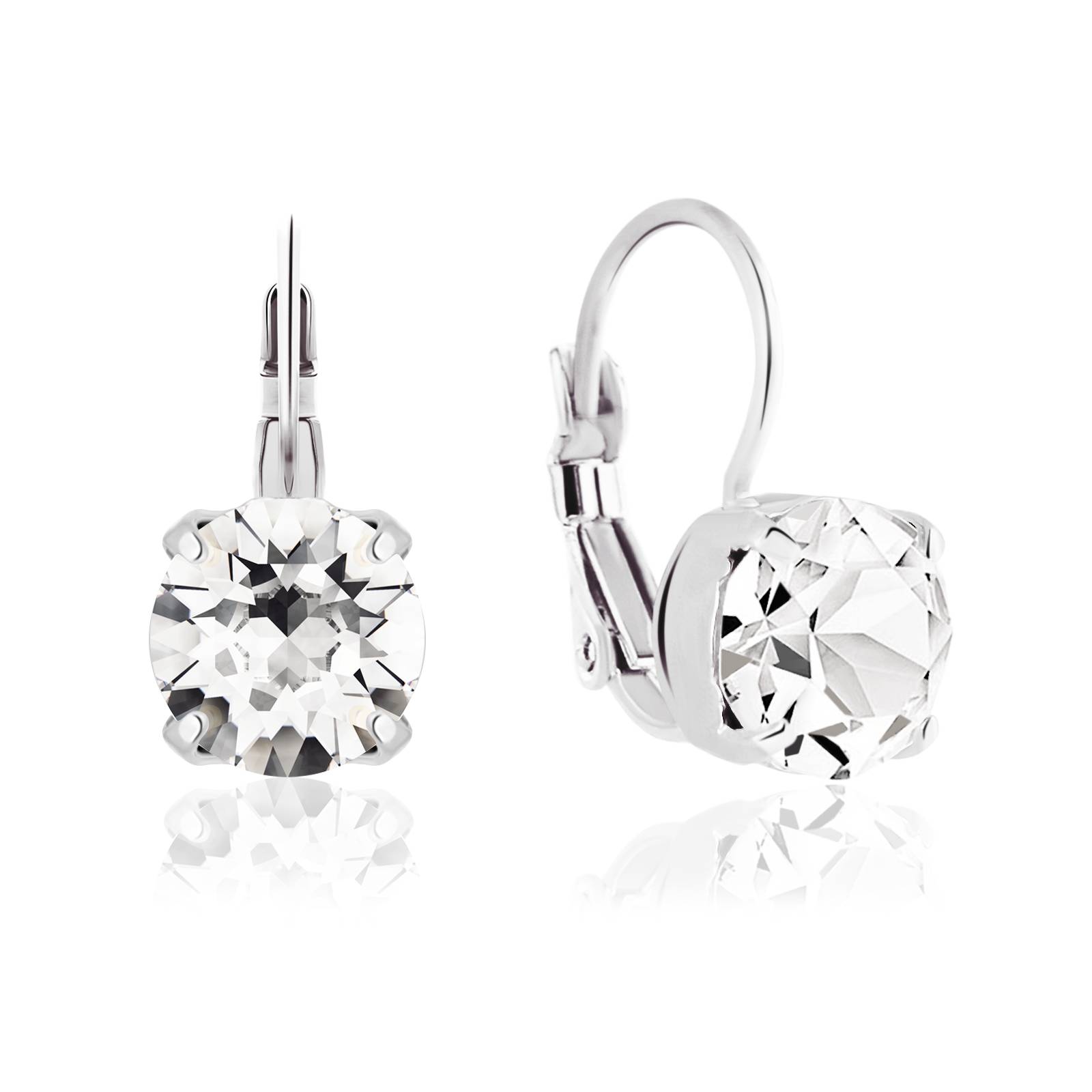 Сережки KOBI JAS klapka 8 мм зі Swarovski (7440-6152-02-32)