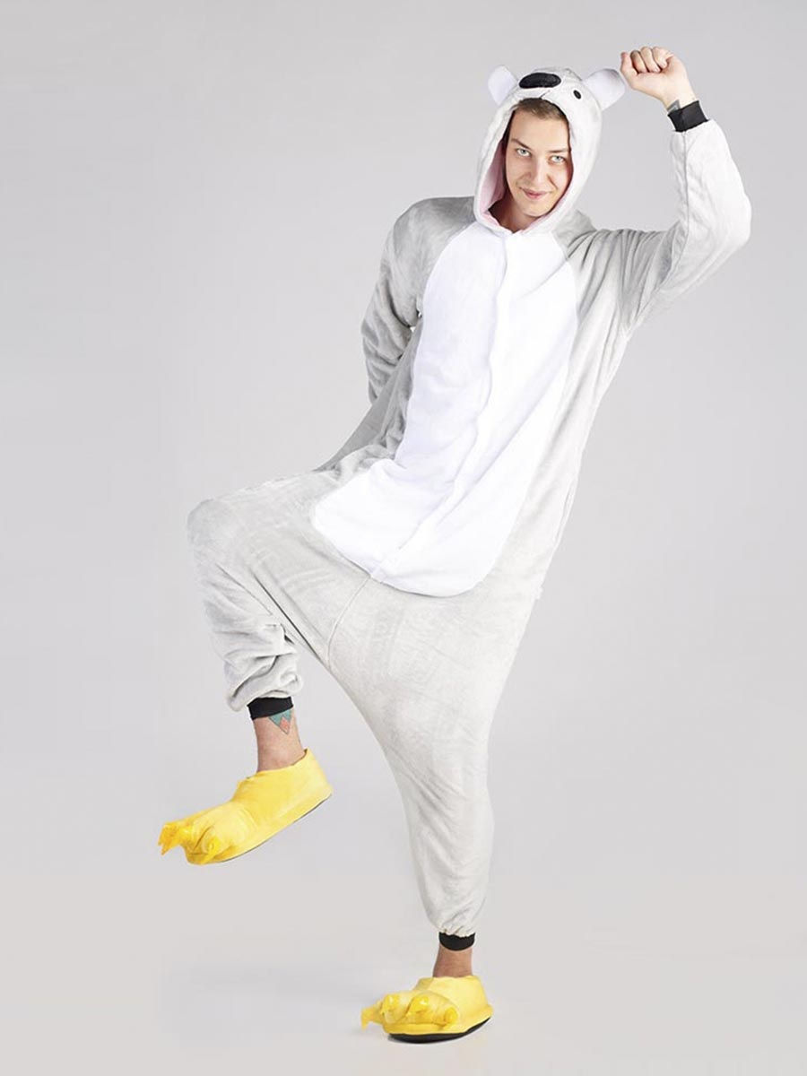 Пижама кигуруми Jamboo Коала XL Серо-белый (J400953)