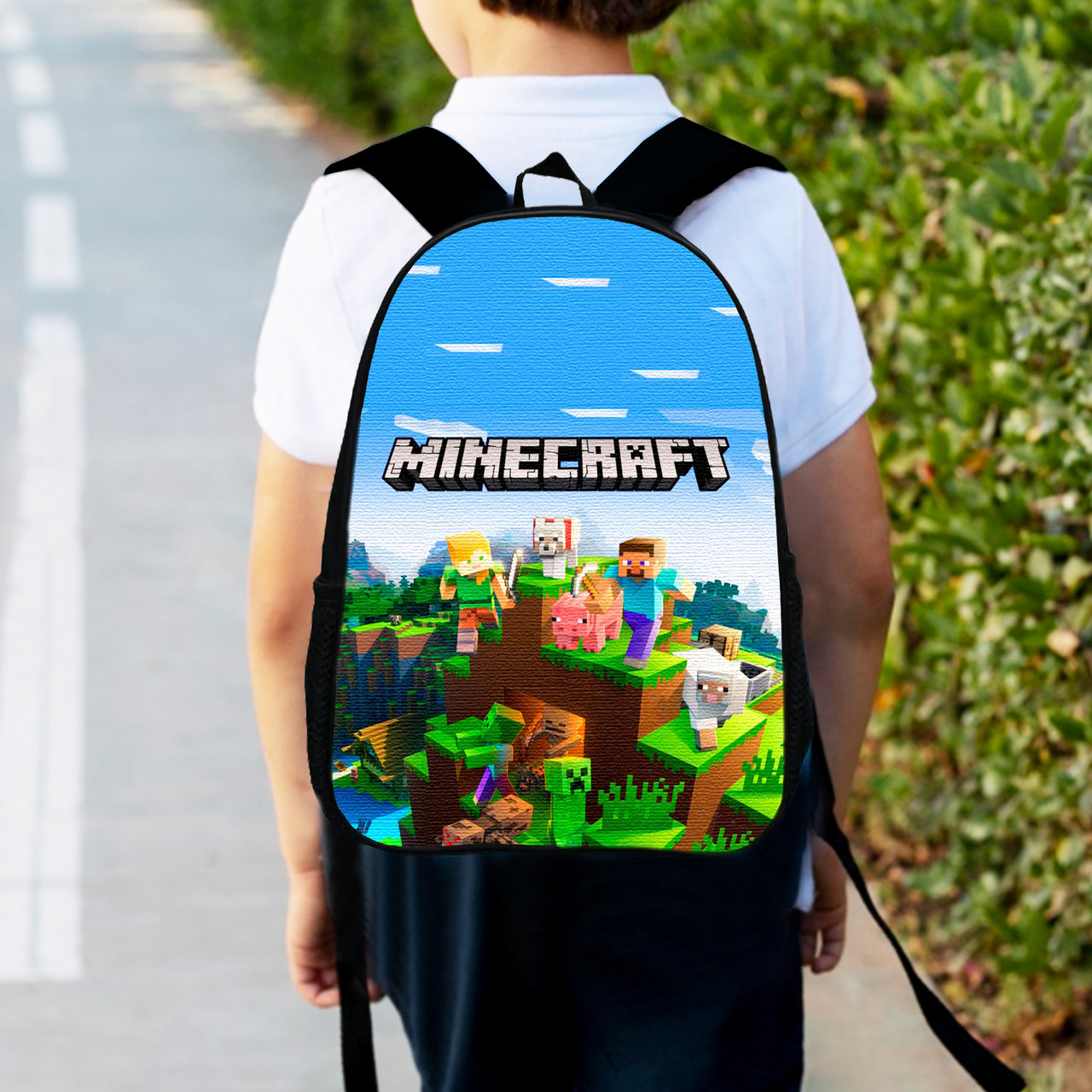 Дитячий рюкзак Minecraft, водонепроникний, 34х27х13 см