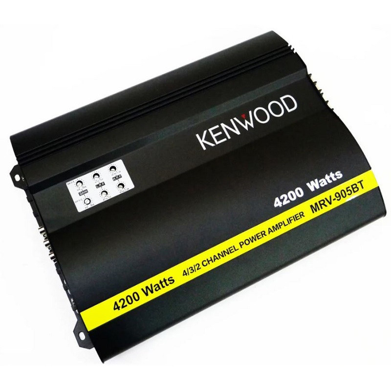 Усилитель звука автомобильный с USB AMP MRV-905BT 35,5 х 25 х 6 см Черный