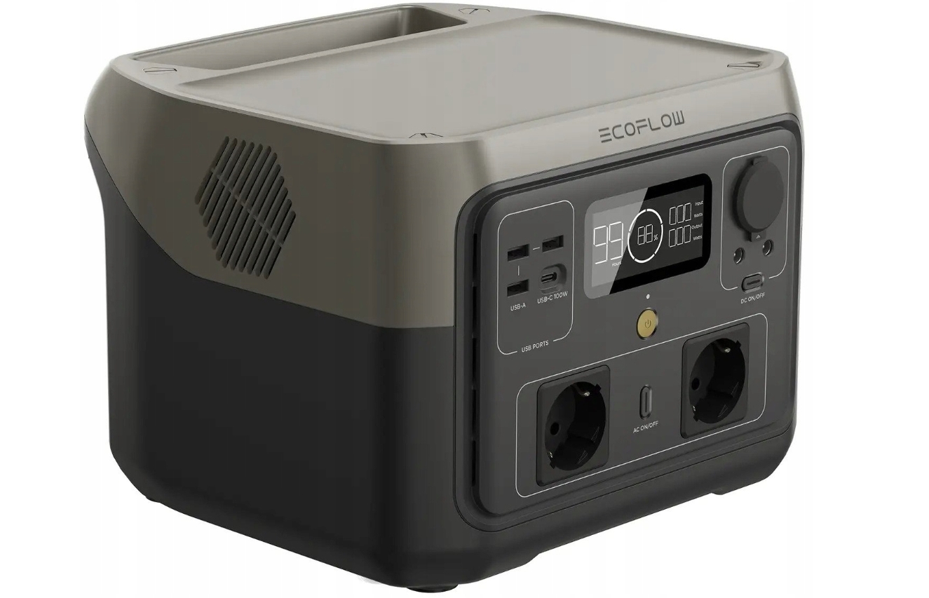 Портативна електростанція EcoFlow RIVER 2 Max 500 Вт Чорний