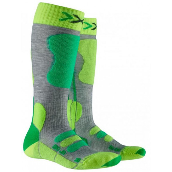 Носки X-Socks Ski Junior 4.0 27-30 Зеленый (1068-XS-SS00W19J 27-30 G1)