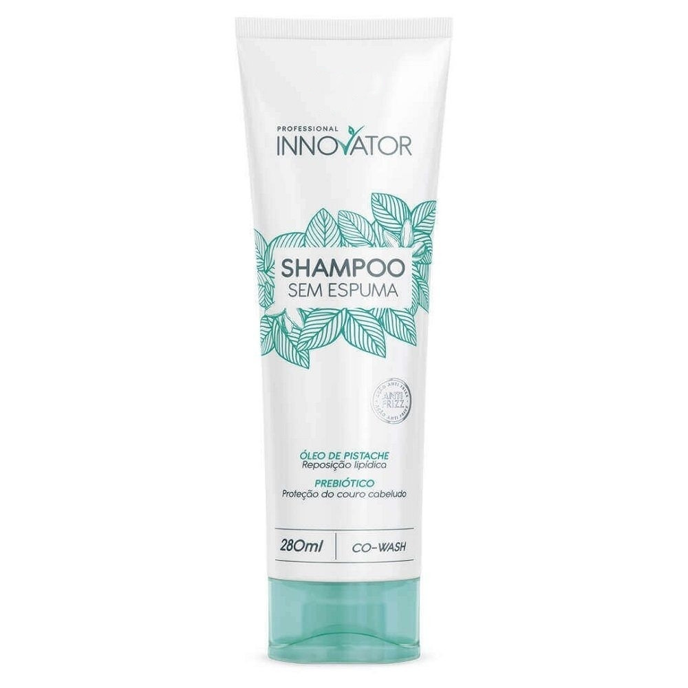Безпечний шампунь для фарбованого та кучерявого волосся Brazillian Hi-Tech Innovator Shampoo Sem Espuma 280ml (INN0001)