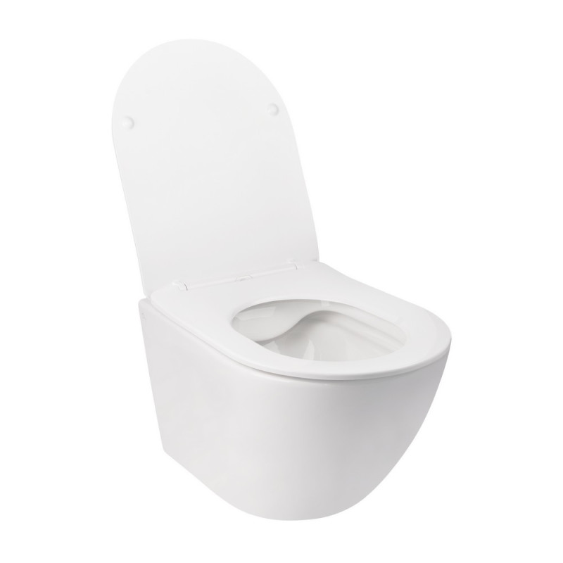 Набор Qtap Инсталляция 3 В 1 Nest Qt0133M425 С Панелью Смыва Линейной Qt0111M08V1384W + Унитаз С Сиденьем Jay