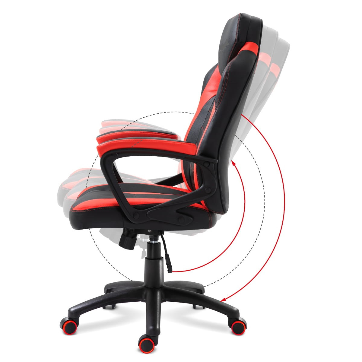 Кресло геймерское  ZANO WARRIOR RED Красный