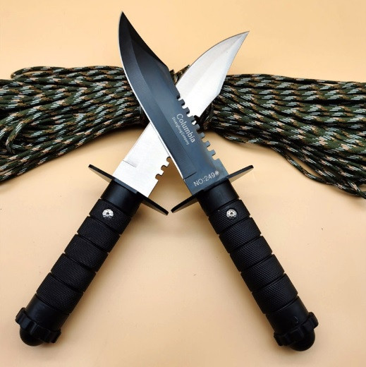 Ніж мисливський NO249 Silver Без бренду