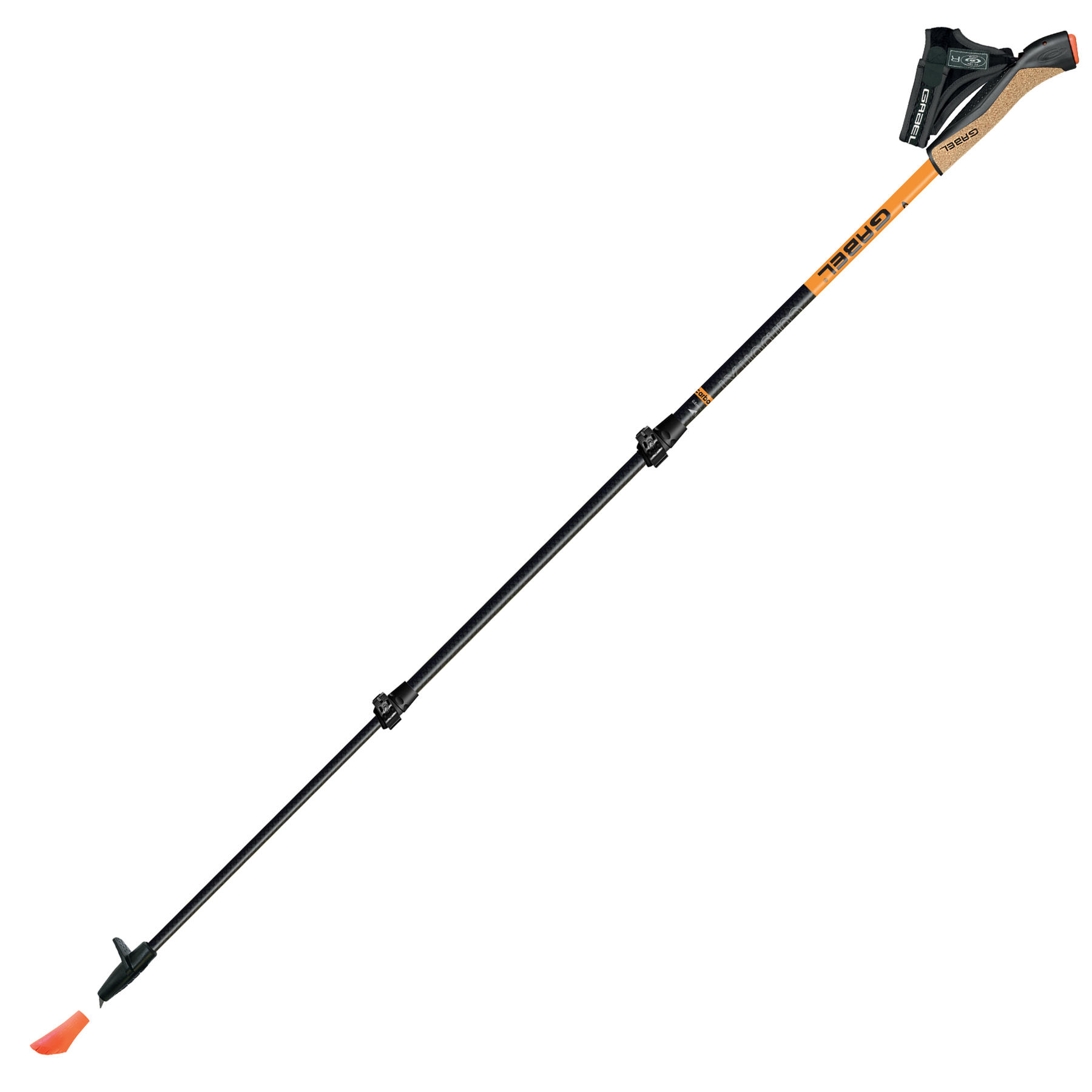 Палки для скандинавской ходьбы Gabel Carbon XT 3S-100 (7009351420000)