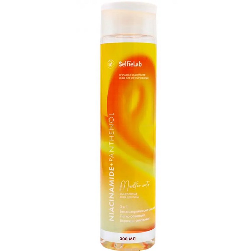 Мицеллярная вода "Niacinamide+Panthenol" SELFIELAB 300 мл