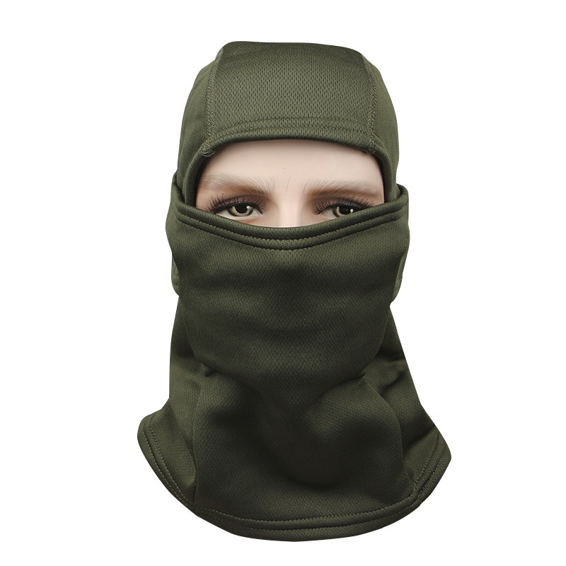 Тактическая балаклава Lesko 002 One Size Green