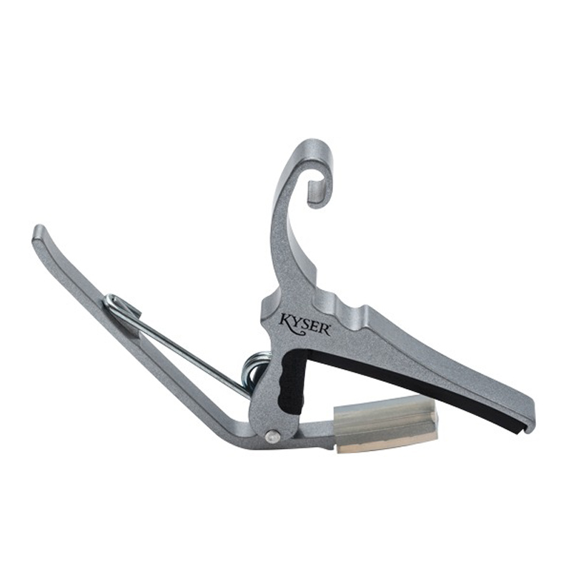 Каподастр Kyser KG6SA Quick-Change Acoustic Guitar Capo Silver