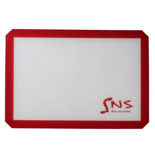Силиконовый коврик SNS для выпечки запекания белый 40 х 30 см 1501-HH