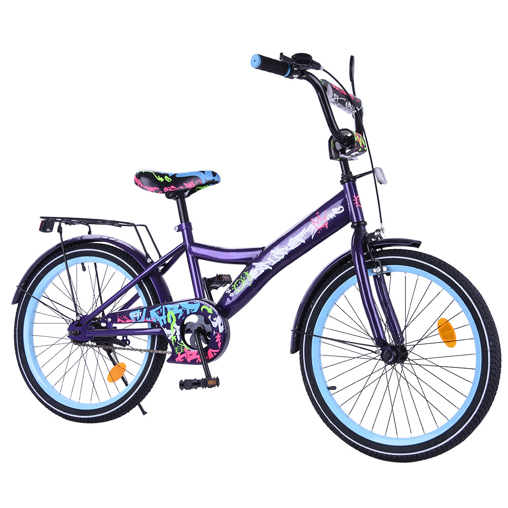 Детский 2-х колёсный велосипед TILLY EXPLORER 20 T-220115 black_blue