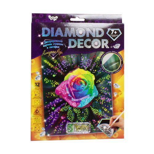 Алмазная мозаика Diamond Decor: Алмазная роза