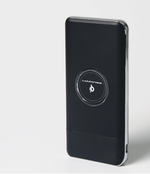 УМБ SUNROZ QI Power Bank 10000mAh с беспроводной зарядкой Black (SUN0154)