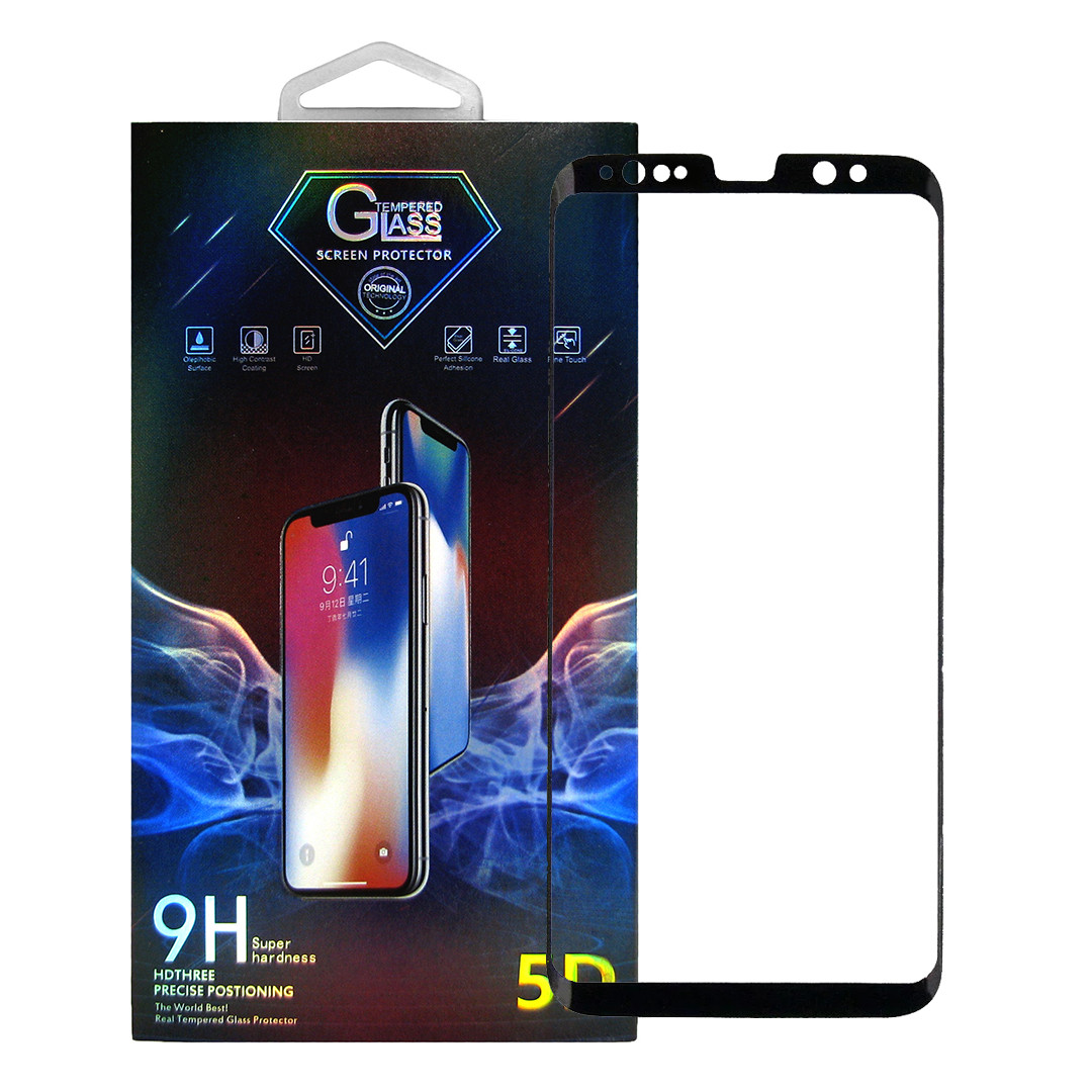 Захисне скло Premium Glass 5D Side Glue до Samsung G960 Galaxy S9 Black (hub_eFIH91188)