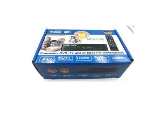 Цифровой тюнер BTB DVB-T2 MEGOGO с LCD