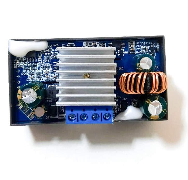 Перетворювач знижувальний/підвищуючий Sxemki ZK-4KX DC-DC 0,5-30V 4A 80 х 43 х 40 мм