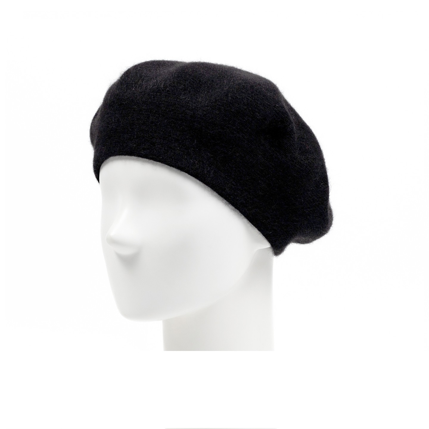 Берет женский LuckyLOOK One Size Черный Зоряна 597-297