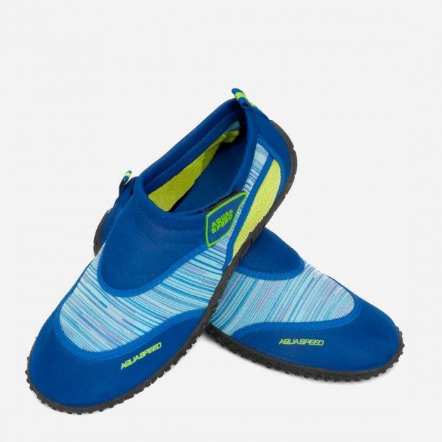 Аквашузы Aqua Speed AQUA SHOE MODEL 2C 6587 синий голубой желтый 39 673-2C 39